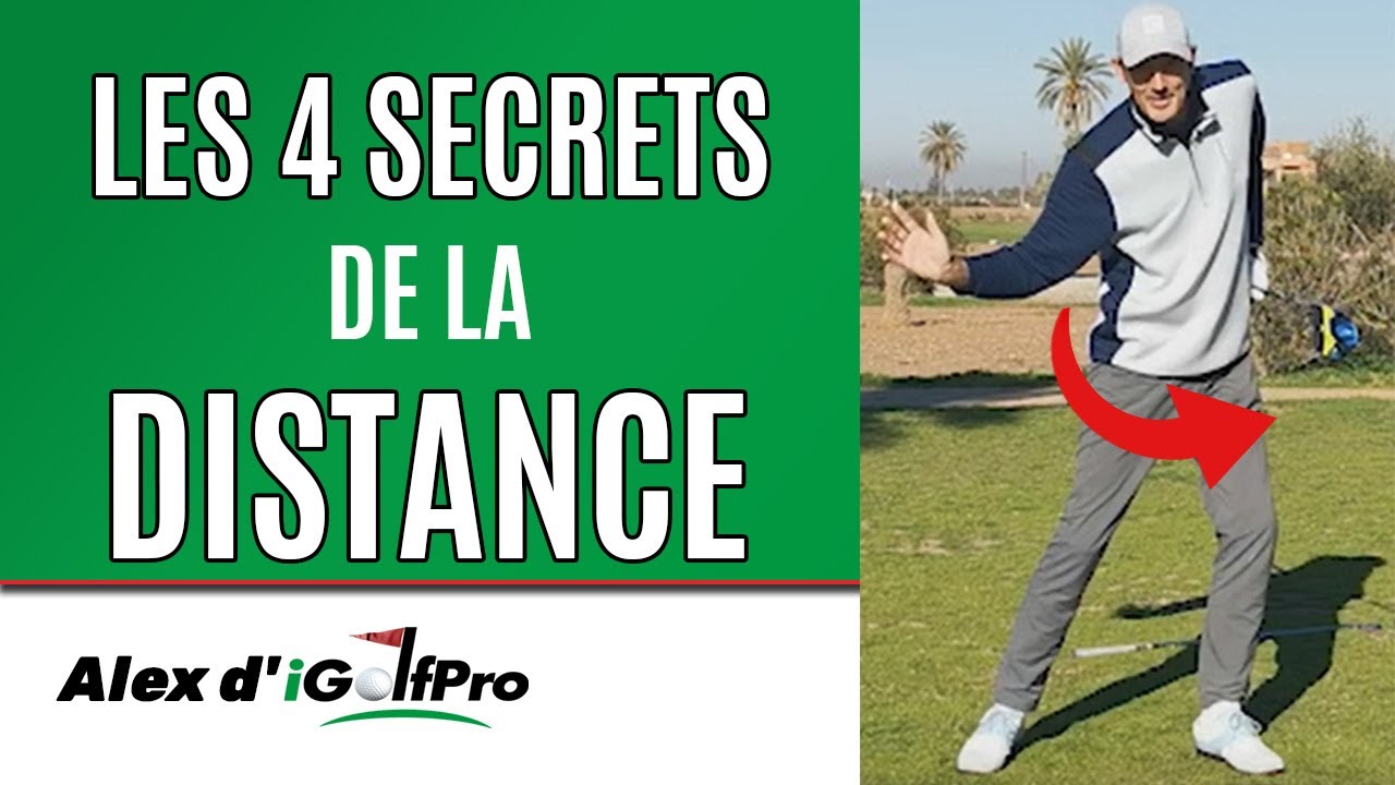 Gagner de la distance au golf : les 4 secrets de la puissance pour améliorer sa distance