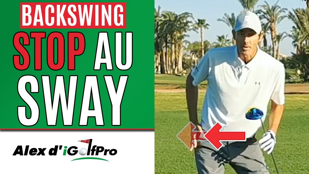 Le swing de golf : comment arrêter le Sway facilement ?
