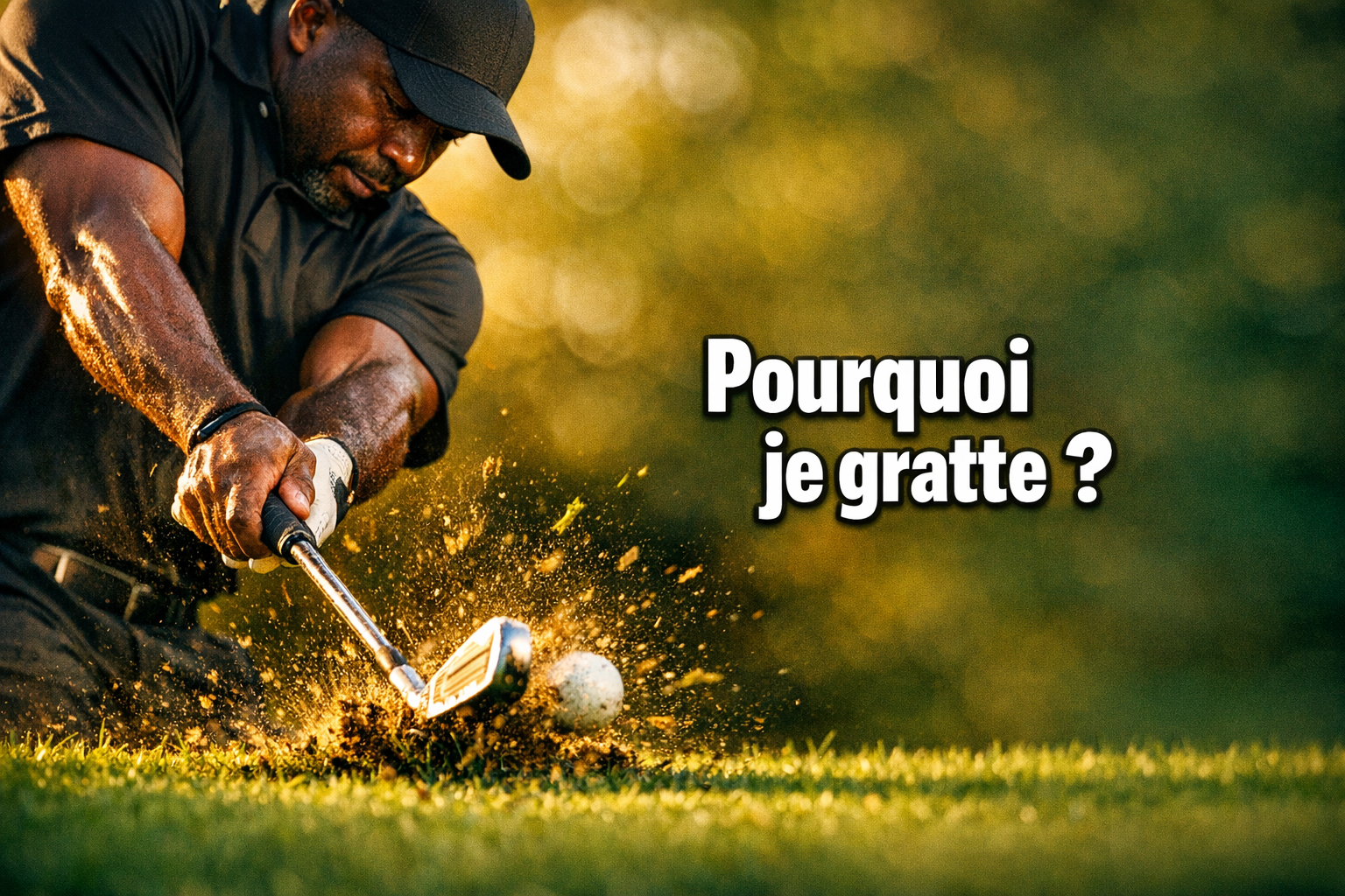 Pourquoi je gratte mes balles au golf ? Causes, analyses techniques et solutions professionnelles pour corriger votre swing