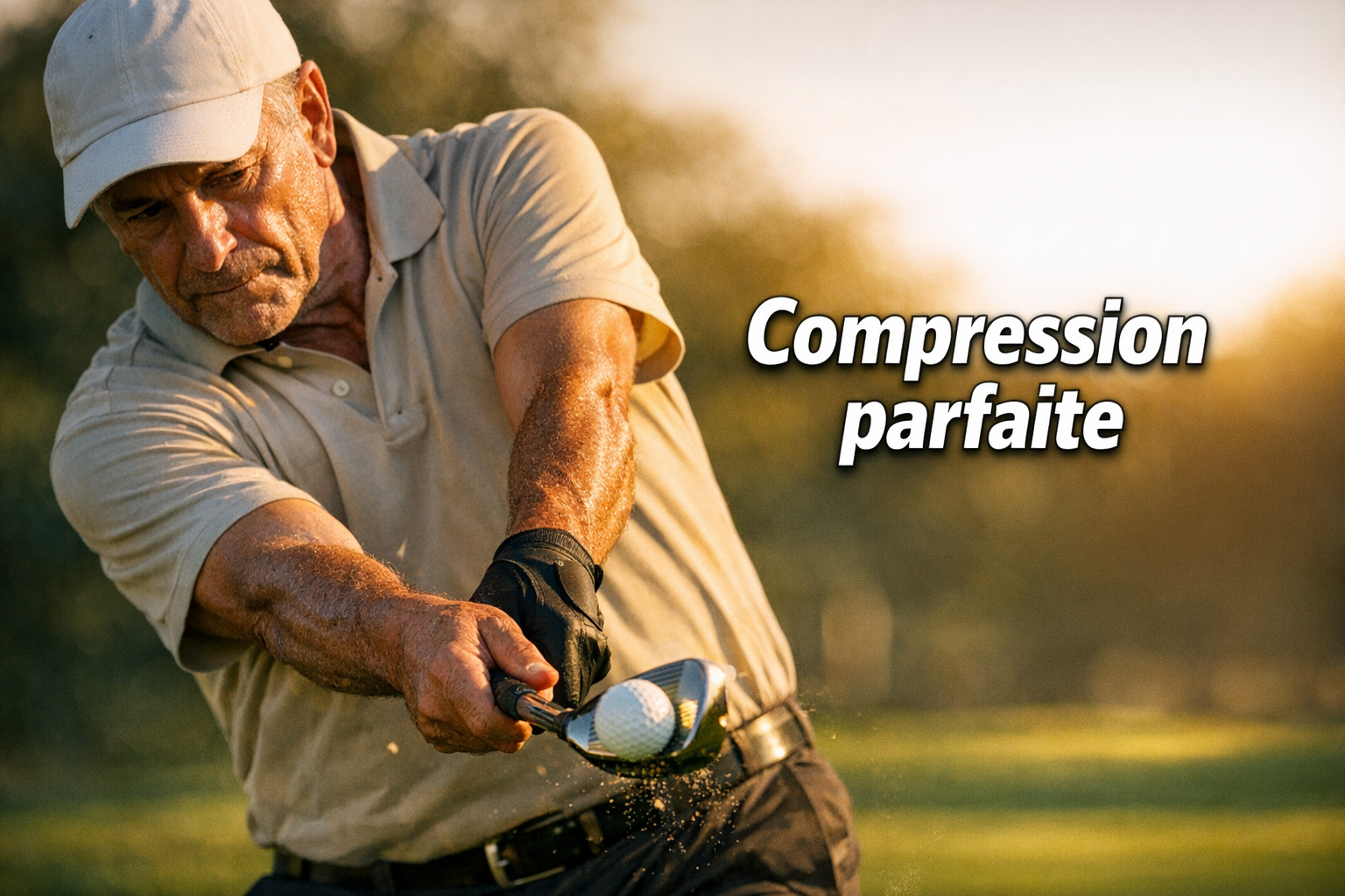 "Golf Senior : Découvrez le Secret Pour Compresser Efficacement Votre Balle de Golf"