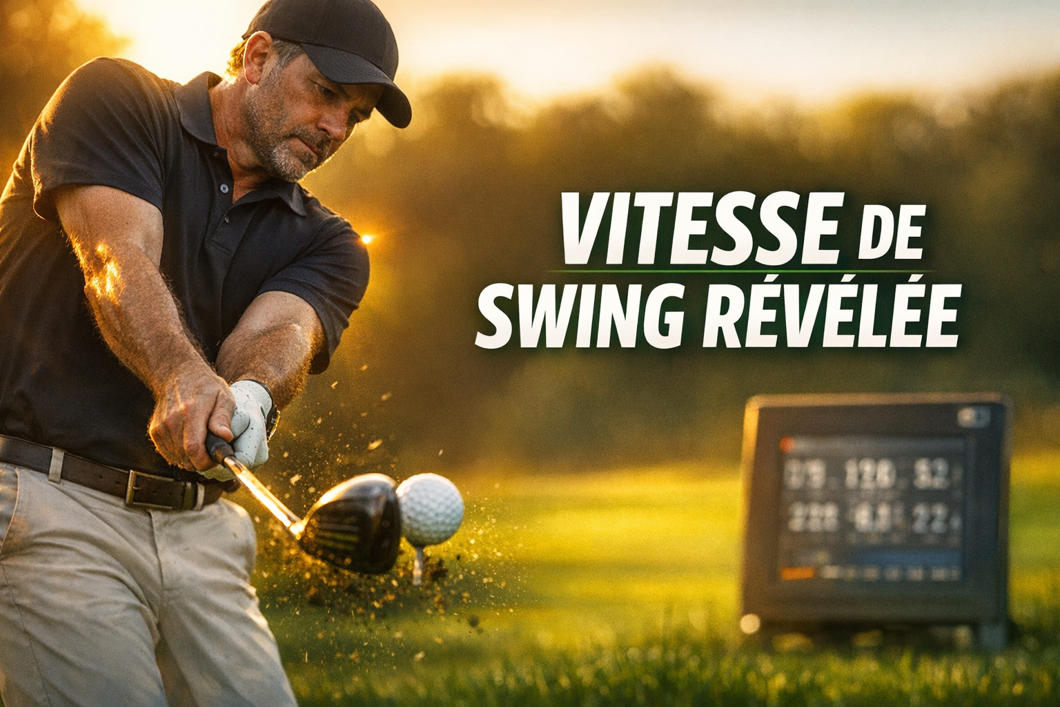Comment connaître et exploiter sa vitesse de swing au golf : méthodes de mesure et conseils d’expert