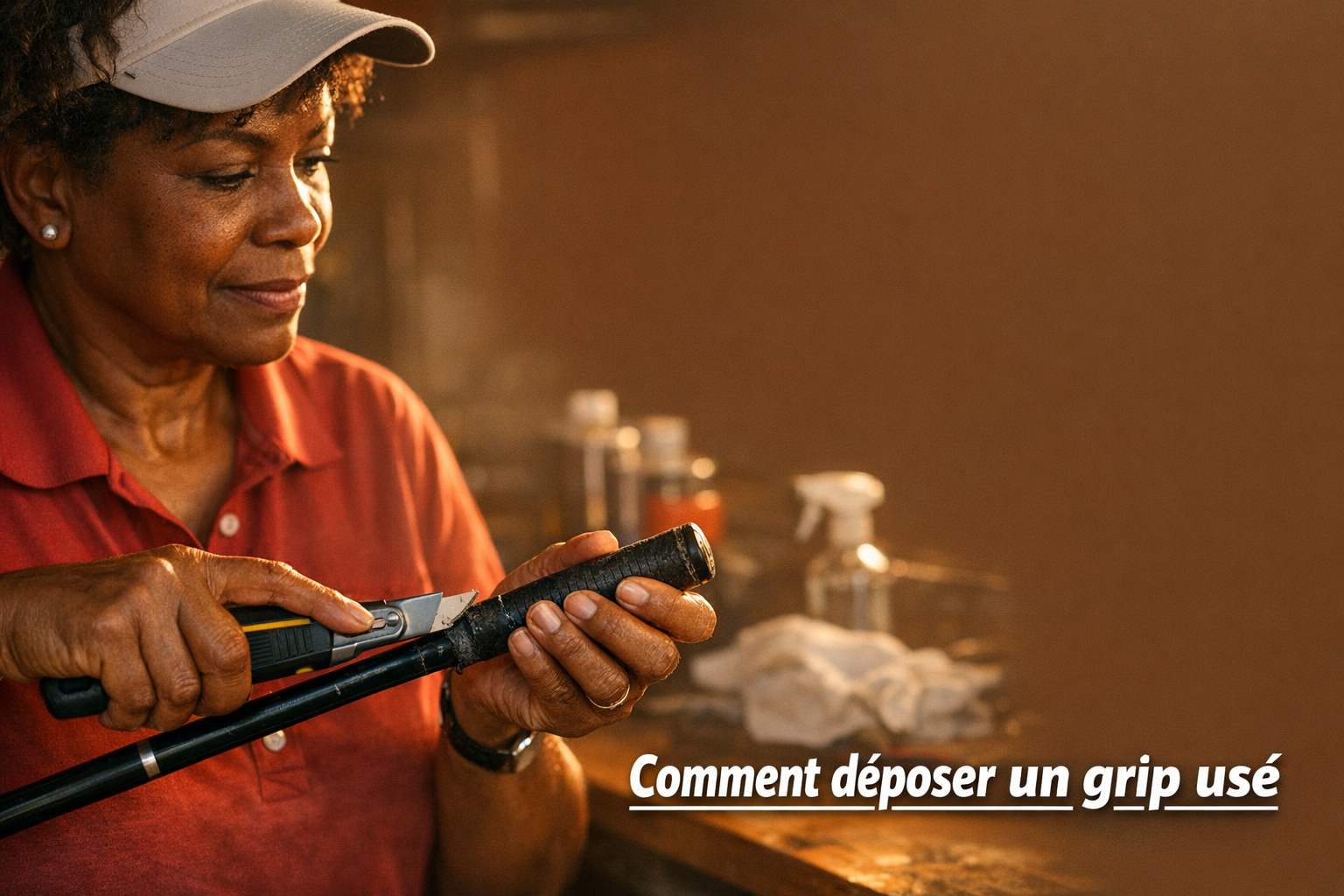Comment enlever un grip de golf : méthode professionnelle, astuces et outils pour réussir la dépose sans abîmer votre club
