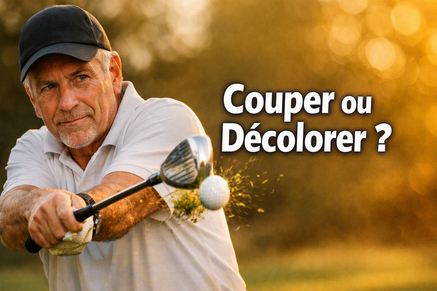 Couper et décolorer au golf : différences techniques et stratégies pour mieux maîtriser vos coups