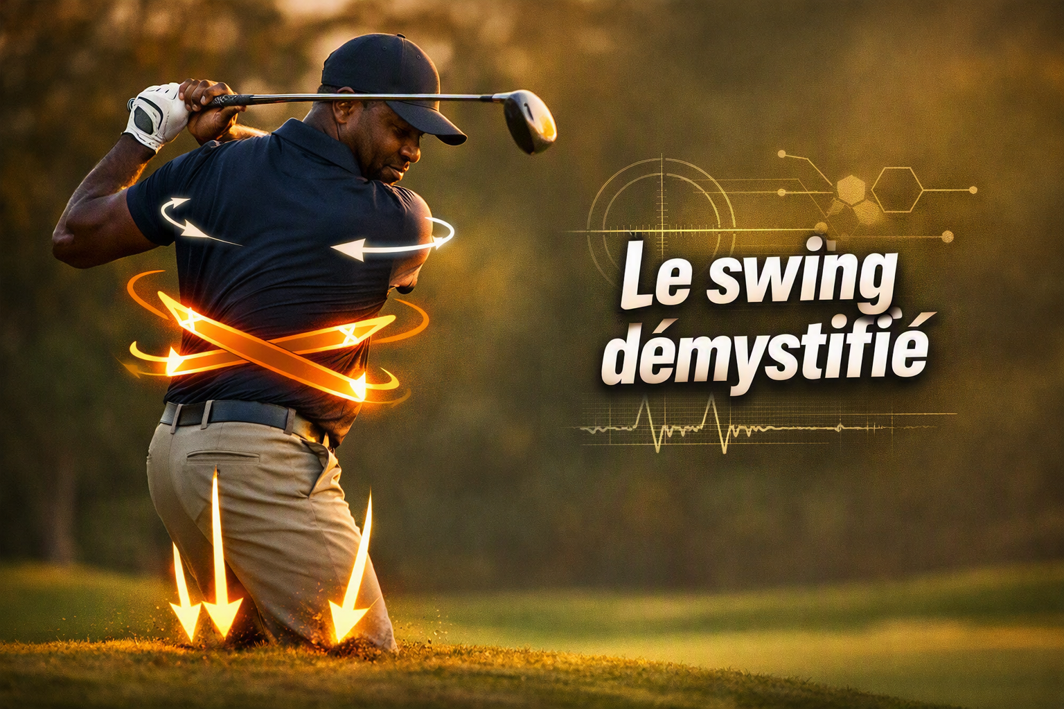 Les différentes forces du swing de golf : analyse biomécanique pour améliorer puissance et régularité