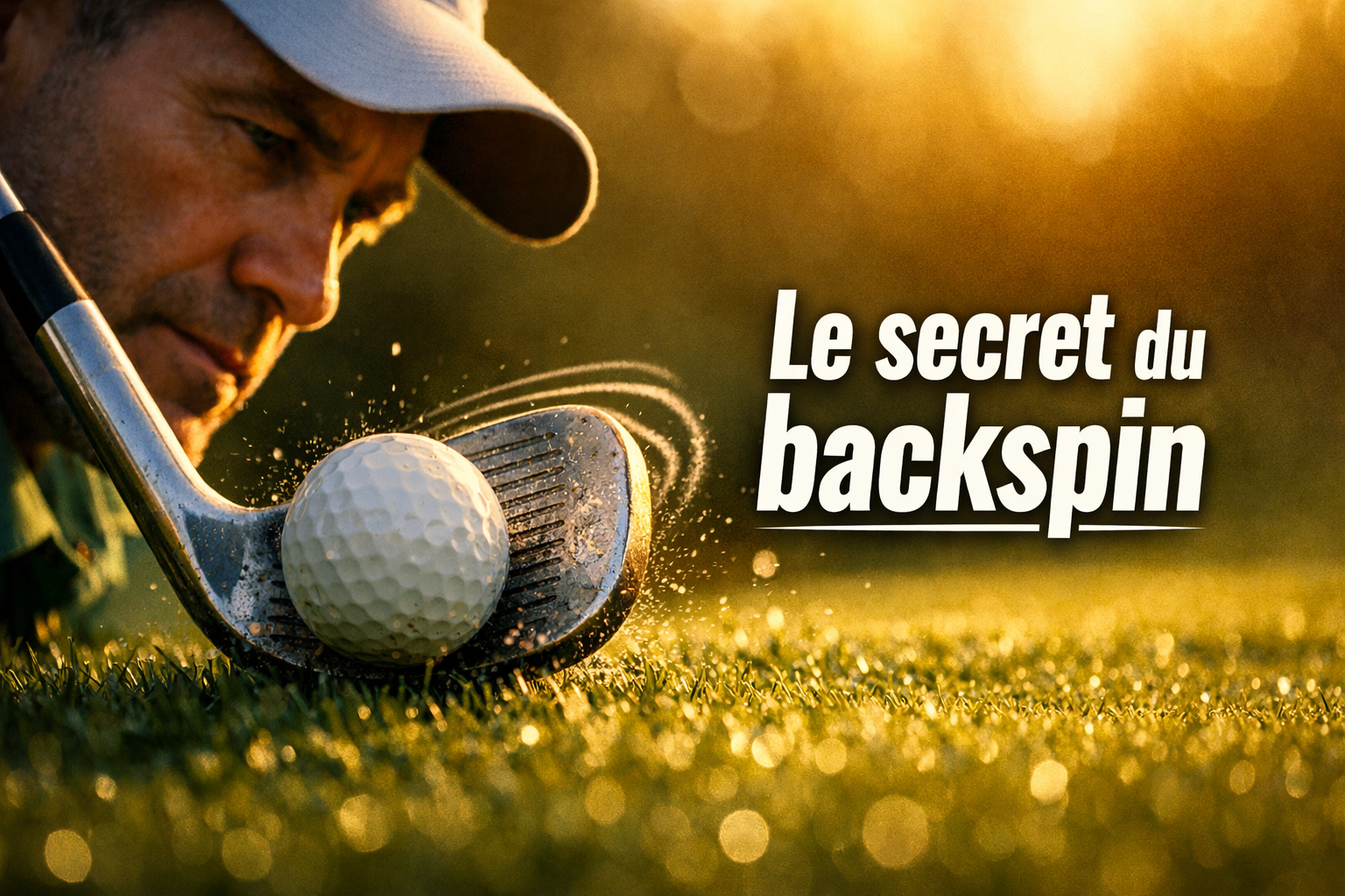 Qu'est-ce que le backspin au golf ? Techniques, astuces et impact sur votre jeu