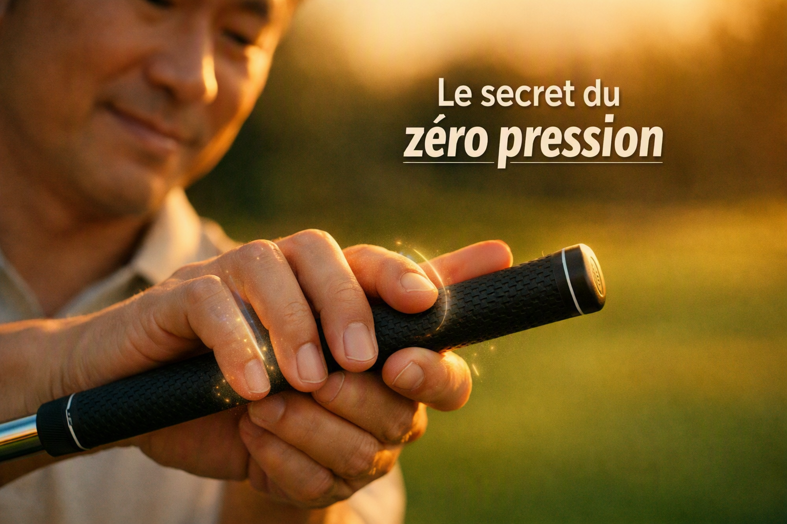 "Découvrez le Concept 'Zéro Pression' pour Améliorer Votre Grip de Golf et Révéler Votre Jeu Naturel"